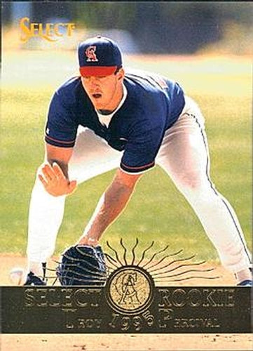 #219 Troy Percival - California Angels - 1995 Select Baseball