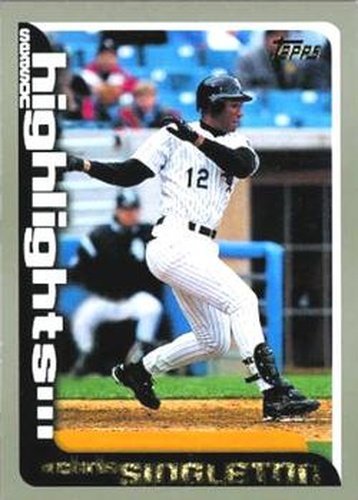 #219 Chris Singleton - Chicago White Sox - 2000 Topps Baseball