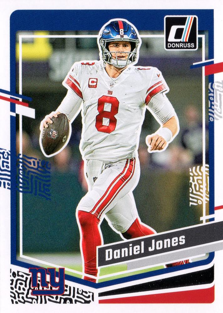 #219 Daniel Jones - New York Giants - 2023 Donruss Football