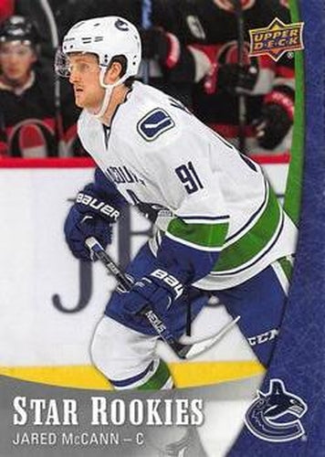 #21 Jared McCann - Vancouver Canucks - 2015-16 Upper Deck Star Rookies Hockey