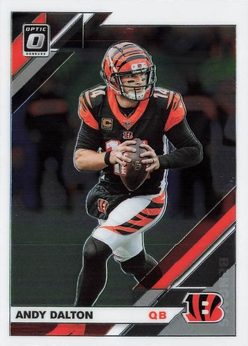 #21 Andy Dalton - Cincinnati Bengals - 2019 Donruss Optic Football