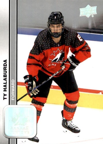 #21 Ty Halaburda - Canada - 2023 Upper Deck Team Canada Juniors Hockey