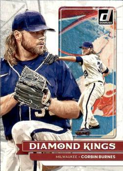 #21 Corbin Burnes - Milwaukee Brewers - 2022 Donruss Baseball