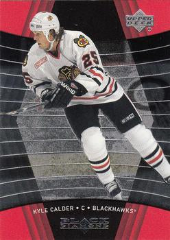 #21 Kyle Calder - Chicago Blackhawks - 1999-00 Upper Deck Black Diamond Hockey