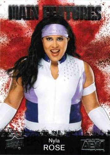 #MF-21 Nyla Rose - 2021 Upper Deck AEW - Main Features Wrestling
