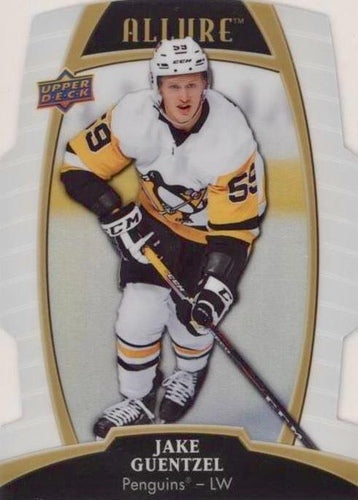 #21 Jake Guentzel - Pittsburgh Penguins - 2019-20 Upper Deck Allure - White Rainbow Hockey
