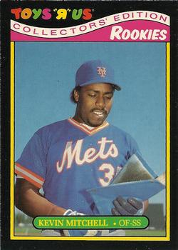 #21 Kevin Mitchell - New York Mets - 1987 Topps Toys "R" Us Rookies Baseball
