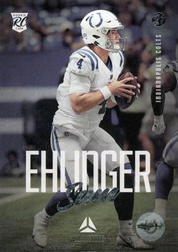 #221 Sam Ehlinger - Indianapolis Colts - 2021 Panini Chronicles - Luminance Update Rookies Football