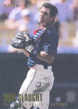 #U21 Don Slaught - California Angels - 1996 Fleer Update Baseball