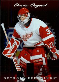 #21 Chris Osgood - Detroit Red Wings - 1996-97 Donruss Elite Hockey