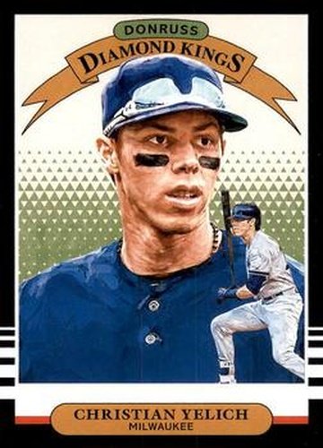 #21 Christian Yelich - Milwaukee Brewers - 2019 Donruss Baseball