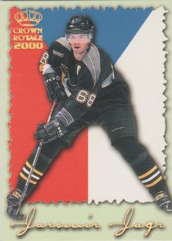 #21 Jaromir Jagr - Pittsburgh Penguins - 1999-00 Pacific Crown Royale - International Glory Hockey