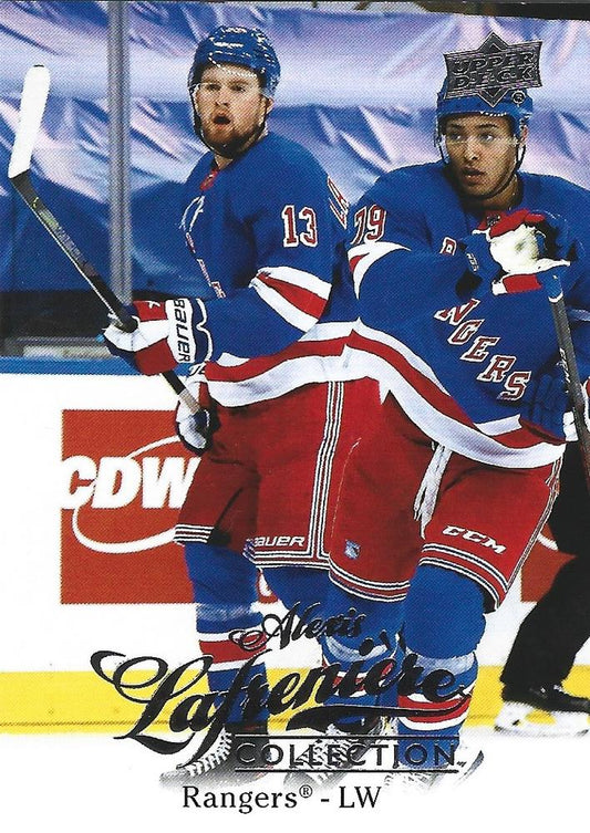 #21 Alexis Lafreniere - New York Rangers - 2020-21 Upper Deck Alexis Lafreniere Collection Hockey