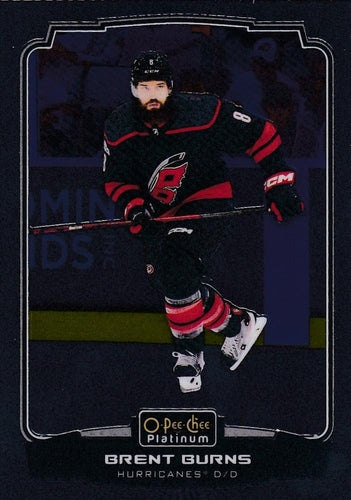 #21 Brent Burns - Carolina Hurricanes - 2022-23 O-Pee-Chee Platinum Hockey