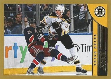#21 Zdeno Chara - Boston Bruins - 2013-14 Score - Gold Hockey