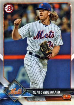 #21 Noah Syndergaard - New York Mets - 2018 Bowman Baseball