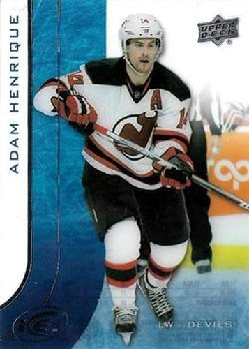 #21 - Adam Henrique - New Jersey Devils - 2015-16 Upper Deck Ice Hockey