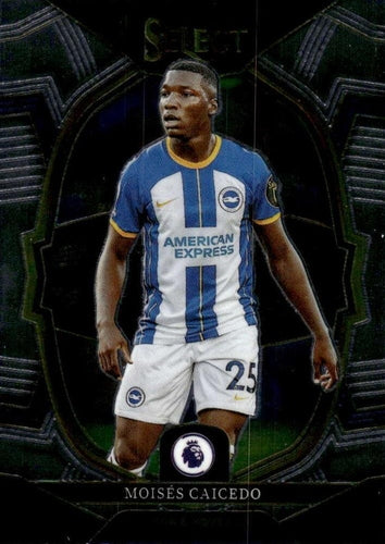 #21 Moises Caicedo - Brighton & Hove Albion - 2022-23 Panini Select Premier League Soccer