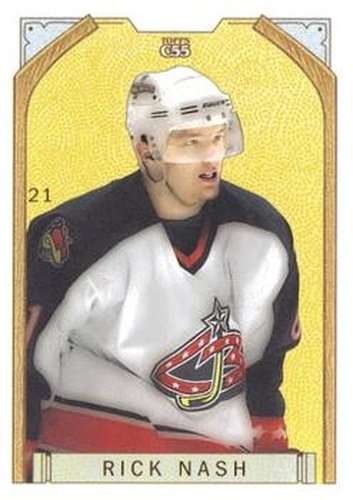#21a Rick Nash - Columbus Blue Jackets - 2003-04 Topps C55 Hockey