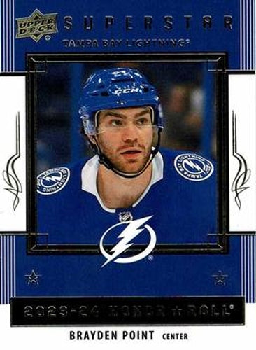 #HR-21 Brayden Point - Tampa Bay Lightning - 2023-24 Upper Deck - Honor Roll Hockey