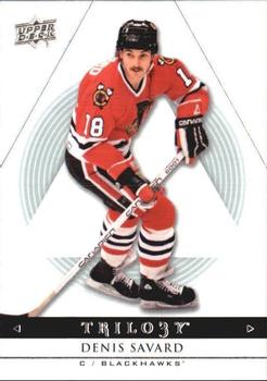 #21 Denis Savard - Chicago Blackhawks - 2013-14 Upper Deck Trilogy Hockey