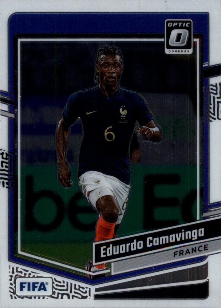 #21 Eduardo Camavinga - France - 2023-24 Donruss - Optic Soccer
