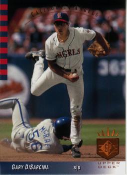 #21 Gary DiSarcina - California Angels - 1993 SP Baseball