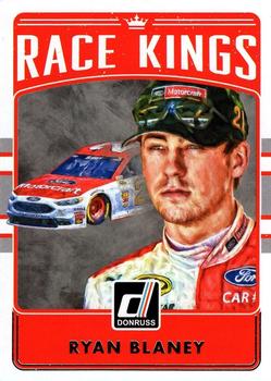 #21 Ryan Blaney - Wood Brothers Racing - 2017 Donruss Racing