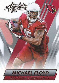 #21 Michael Floyd - Arizona Cardinals - 2014 Panini Absolute - Red Football