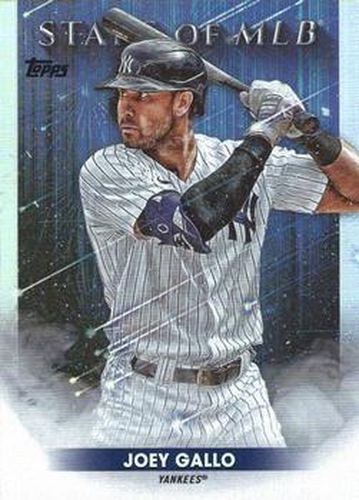 #SMLB-21 Joey Gallo - New York Yankees - 2022 Topps - Stars of MLB Baseball