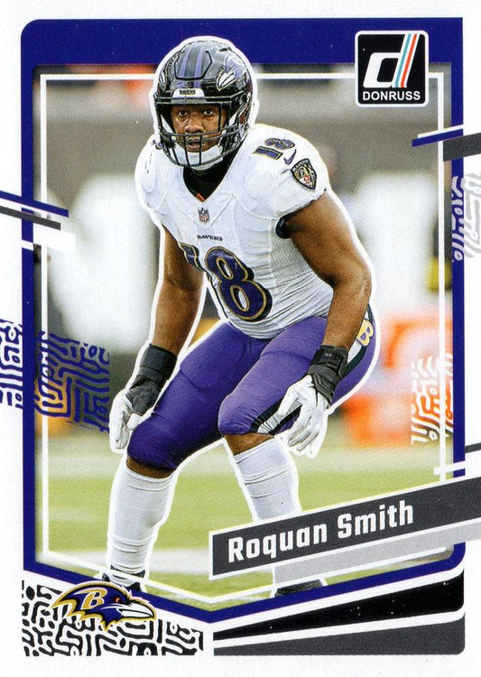#21 Roquan Smith - Baltimore Ravens - 2023 Donruss Football