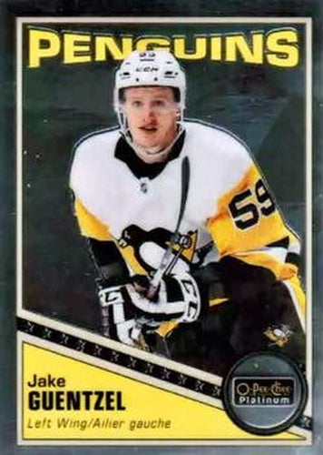 #R-21 Jake Guentzel - Pittsburgh Penguins - 2019-20 O-Pee-Chee Platinum - Retro Hockey