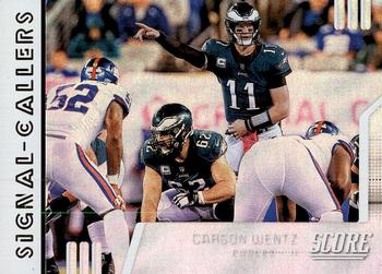 #SC-21 Carson Wentz - Philadelphia Eagles - 2019 Score - Signal-Callers Football