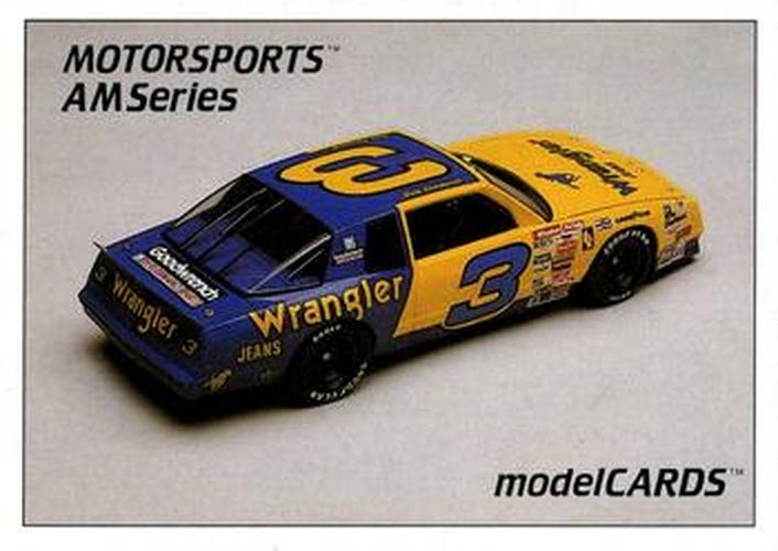 #21 Dale Earnhardt's Car - Richard Childress Racing - 1992 Motorsports Modelcards AM Series Racing
