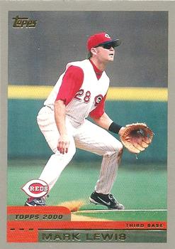 #21 Mark Lewis - Cincinnati Reds - 2000 Topps Baseball