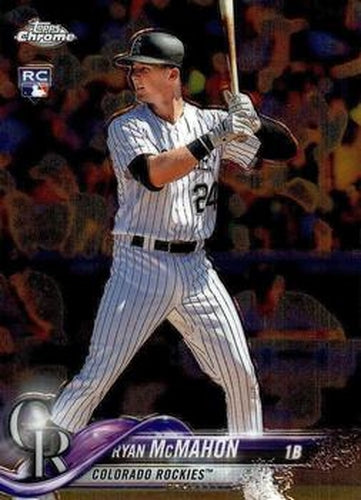 #21 Ryan McMahon - Colorado Rockies - 2018 Topps Chrome Baseball