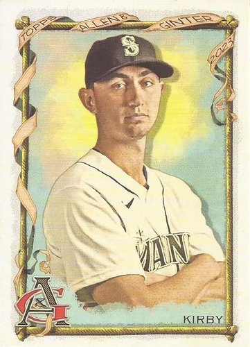 #21 George Kirby - Seattle Mariners - 2023 Topps Allen & Ginter Baseball