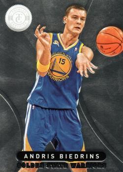 #21 Andris Biedrins - Golden State Warriors - 2012-13 Panini Totally Certified Basketball