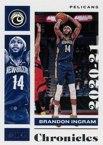 #21 Brandon Ingram - New Orleans Pelicans - 2020-21 Panini Chronicles Basketball