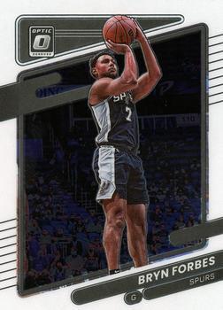 #21 Bryn Forbes - San Antonio Spurs - 2021-22 Donruss Optic Basketball