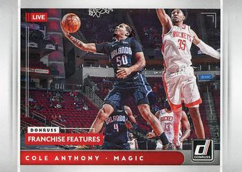 #21 Cole Anthony - Orlando Magic - 2021-22 Donruss - Franchise Features Basketball