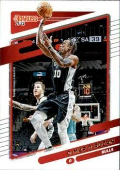 #21 DeMar DeRozan - Chicago Bulls - 2021-22 Donruss Basketball