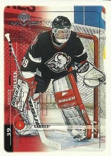 #21 Dominik Hasek - Buffalo Sabres - 1998-99 Upper Deck MVP Hockey