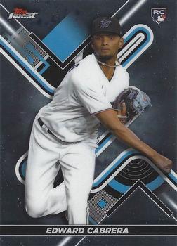 #21 Edward Cabrera - Miami Marlins - 2022 Finest Baseball