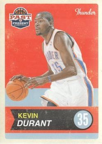 #21 Kevin Durant - Oklahoma City Thunder - 2011-12 Panini Past & Present Basketball