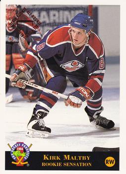 #21 Kirk Maltby - Cape Breton Oilers - 1994 Classic Pro Hockey Prospects Hockey