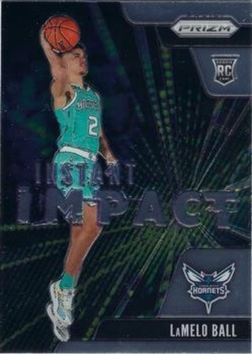 #21 LaMelo Ball - Charlotte Hornets - 2020-21 Panini Prizm - Instant Impact Basketball