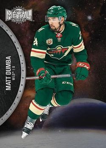 #21 Matt Dumba - Minnesota Wild - 2021-22 Skybox Metal Universe Hockey