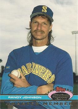 #NNO21a Randy Johnson - Seattle Mariners - 1991 Stadium Club Charter Member