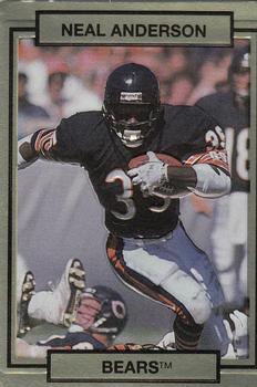 #21 Neal Anderson - Chicago Bears - 1990 Action Packed Football